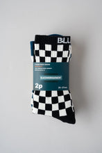 画像をギャラリービューアに読み込む, 【BLUCO/ブルコ】2-PACK SOX -Checker-
