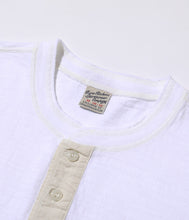 画像をギャラリービューアに読み込む, 【BUZZ RICKSON'S/バズリクソンズ】SLUB YARN HENLEY NECK T-SHIRT