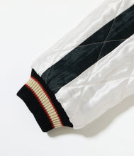 画像をギャラリービューアに読み込む, 【TAILOR TOYO/テーラー東洋】Mid 1950s Style Acetate Quilted Souvenir Jacket “WHITE TIGER” × “DUELLING DRAGONS”