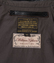 画像をギャラリービューアに読み込む, 【BUZZ RICKSON'S/バズリクソンズ】WILLIAM GIBSON COLLECTION Type BLACK A-2