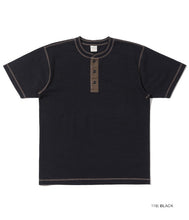 画像をギャラリービューアに読み込む, 【BUZZ RICKSON'S/バズリクソンズ】SLUB YARN HENLEY NECK T-SHIRT