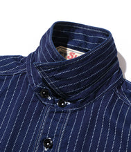 画像をギャラリービューアに読み込む, 【SUGAR CANE/シュガーケーン】 FICTION ROMANCE 8.5oz. WABASH STRIPE WORK SHIRT