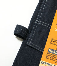 画像をギャラリービューアに読み込む, 【HEADLIGHT/ヘッドライト】11oz. BLUE DENIM LOW BACK OVERALLS