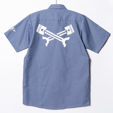 画像をギャラリービューアに読み込む, 【SIRANO BROS/シラノブロス】S/S Work Shirts (RED KAP) “CROSS PISTON”