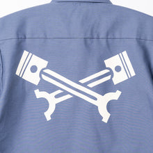 画像をギャラリービューアに読み込む, 【SIRANO BROS/シラノブロス】S/S Work Shirts (RED KAP) “CROSS PISTON”