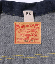画像をギャラリービューアに読み込む, 【SUGAR CANE/シュガーケーン】SUGAR CANE Super “Denim” Collectibles #07 13.5oz. BLUE DENIM BLOUSE “1946” MODEL