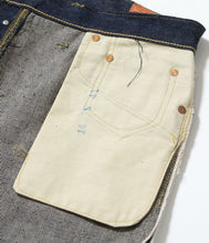 画像をギャラリービューアに読み込む, 【SUGAR CANE/シュガーケーン】SUGAR CANE Super “Denim” Collectibles #01 14oz. BLUE DENIM WAIST OVERALLS “S1945” MODEL