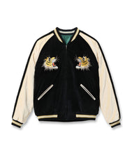 画像をギャラリービューアに読み込む, 【TAILOR TOYO/テーラー東洋】Mid 1950s Style Velveteen (Two-tone) × Acetate Souvenir Jacket “TIGER HEAD” × “GOLD DRAGON”
