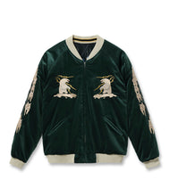 画像をギャラリービューアに読み込む, 【TAILOR TOYO/テーラー東洋】Late 1950s Style Velveteen Souvenir Jacket “POLAR BEAR” × “ALASKA MAP”