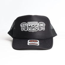 画像をギャラリービューアに読み込む, 【CHOPPERS MAGAZINE】MESH TRUCKER HAT "CHOPPERS BANNER"