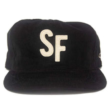画像をギャラリービューアに読み込む, 【THE AMPAL CREATIVE】SF CITY SERIES Black Corduroy - Snapback