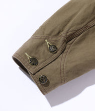 画像をギャラリービューアに読み込む, 【SUGAR CANE/シュガーケーン】 FICTION ROMANCE 10oz. KHAKI DUCK WORK COAT