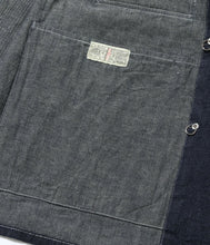 画像をギャラリービューアに読み込む, 【HEADLIGHT/ヘッドライト】9.5oz. SPECIAL WEAVE DENIM DOUBLE BREASTED COAT