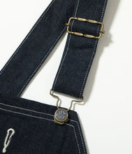 画像をギャラリービューアに読み込む, 【HEADLIGHT/ヘッドライト】11oz. BLUE DENIM LOW BACK OVERALLS
