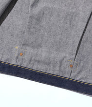 画像をギャラリービューアに読み込む, 【SUGAR CANE/シュガーケーン】SUGAR CANE Super “Denim” Collectibles #07 13.5oz. BLUE DENIM BLOUSE “1946” MODEL