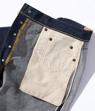 画像をギャラリービューアに読み込む, 【SUGAR CANE/シュガーケーン】SUGAR CANE Super “Denim” Collectibles #07 13.5oz. BLUE DENIM WAIST OVERALLS “1946” MODEL