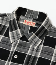 画像をギャラリービューアに読み込む, 【SUGAR CANE/シュガーケーン】RAYON DOBBY CHECK OPEN SHIRT