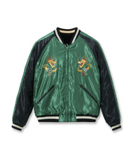 画像をギャラリービューアに読み込む, 【TAILOR TOYO/テーラー東洋】Mid 1950s Style Velveteen (Two-tone) × Acetate Souvenir Jacket “TIGER HEAD” × “GOLD DRAGON”