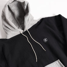 画像をギャラリービューアに読み込む, 【WESTRIDE/ウエストライド】RW 2-TONE HOODIE BLK/H.GRY