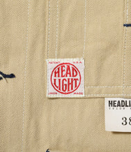 画像をギャラリービューアに読み込む, 【HEADLIGHT/ヘッドライト】 10oz. RANDOM HBT WORK VEST