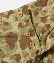 画像をギャラリービューアに読み込む, 【BUZZ RICKSON'S/バズリクソンズ】TROUSERS, HERRINGBONE TWILL CAMOUFLAGE SHORTS