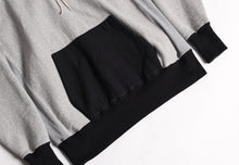 画像をギャラリービューアに読み込む, 【WESTRIDE/ウエストライド】 RW 2-TONE HOODIE H.GRY/BLK