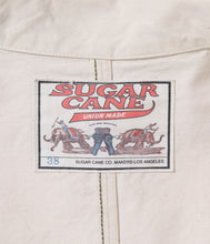 画像をギャラリービューアに読み込む, 【SUGAR CANE/シュガーケーン】FICTION ROMANCE 9oz. WHITE BOAT SAIL DRILL 1920's WORK COAT