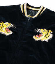 画像をギャラリービューアに読み込む, 【TAILOR TOYO/テーラー東洋】Mid 1950s Style Velveteen Souvenir Jacket “ROARING TIGER” × “JAPAN MAP”