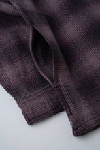 画像をギャラリービューアに読み込む, 【BLUCO/ブルコ】OMBRE CHECK FLANNEL SHIRT