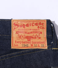 画像をギャラリービューアに読み込む, 【SUGAR CANE/シュガーケーン】SUGAR CANE Super “Denim” Collectibles #07 13.5oz. BLUE DENIM WAIST OVERALLS “1946” MODEL