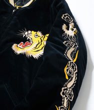 画像をギャラリービューアに読み込む, 【TAILOR TOYO/テーラー東洋】Mid 1950s Style Velveteen Souvenir Jacket “ROARING TIGER” × “JAPAN MAP”