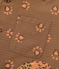 画像をギャラリービューアに読み込む, 【STAR OF HOLLYWOOD】DOBBY COTTON OPEN SHIRT “LEOPARD”