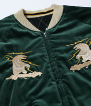 画像をギャラリービューアに読み込む, 【TAILOR TOYO/テーラー東洋】Late 1950s Style Velveteen Souvenir Jacket “POLAR BEAR” × “ALASKA MAP”