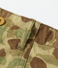 画像をギャラリービューアに読み込む, 【BUZZ RICKSON'S/バズリクソンズ】TROUSERS, HERRINGBONE TWILL CAMOUFLAGE SHORTS