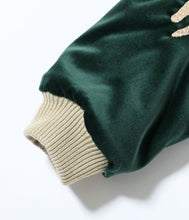 画像をギャラリービューアに読み込む, 【TAILOR TOYO/テーラー東洋】Late 1950s Style Velveteen Souvenir Jacket “POLAR BEAR” × “ALASKA MAP”