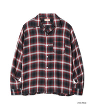 画像をギャラリービューアに読み込む, 【SUGAR CANE/シュガーケーン】RAYON OMBRE CHECK OPEN SHIRT SC29120