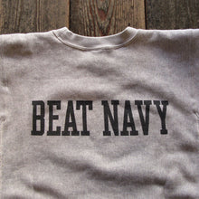 画像をギャラリービューアに読み込む, 【BUZZ RICKSON'S/バズリクソンズ】HORIZONTAL KNITTING SWEAT SHIRTS “GO ARMY BEAT NAVY”