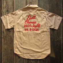 画像をギャラリービューアに読み込む, 【SUGAR CANE/シュガーケーン】COKE STRIPE WORK SHIRT with EMBROIDERED