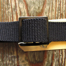 画像をギャラリービューアに読み込む, 【BUZZ RICKSON'S/バズリクソンズ】WILLIAM GIBSON COLLECTION BLACK BELT, WEB, WAIST, EM M-1937