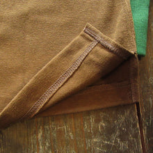 画像をギャラリービューアに読み込む, 【FREEWHEELERS/フリーホイーラーズ】“HENLEY NECKED” LONG SLEEVE SHIRT BROWN × TARF GREEN