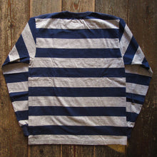 画像をギャラリービューアに読み込む, 【WHITESVILLE/ホワイツビル】30/2 BORDER T-SHIRT NAVYxGRAY