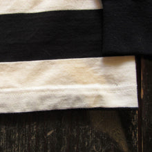 画像をギャラリービューアに読み込む, 【WHITESVILLE/ホワイツビル】30/2 BORDER T-SHIRT BLACKxOFF