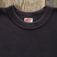画像をギャラリービューアに読み込む, 【FREEWHEELERS/フリーホイーラーズ】“CREW NECKED THERMAL” LONG SLEEVE SHIRT BLACK