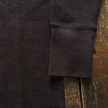 画像をギャラリービューアに読み込む, 【FREEWHEELERS/フリーホイーラーズ】“CREW NECKED THERMAL” LONG SLEEVE SHIRT BLACK