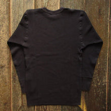 画像をギャラリービューアに読み込む, 【FREEWHEELERS/フリーホイーラーズ】“CREW NECKED THERMAL” LONG SLEEVE SHIRT BLACK