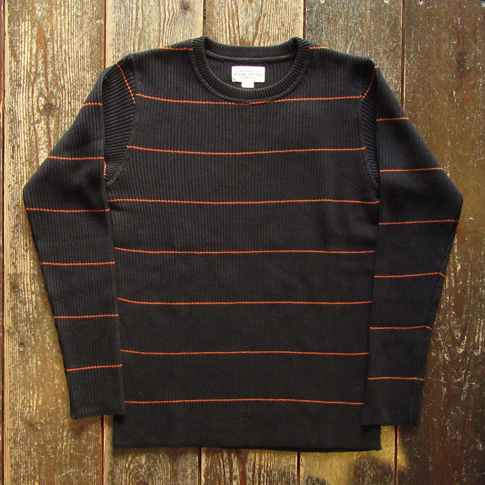 WESTRIDE/ウエストライド】CLASSIC RIB NARROW BORDER SWEATER