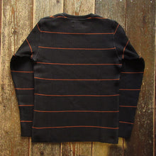 画像をギャラリービューアに読み込む, 【WESTRIDE/ウエストライド】CLASSIC RIB NARROW BORDER SWEATER BLK/BRK