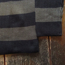 画像をギャラリービューアに読み込む, 【WESTRIDE/ウエストライド】CLASSIC RIB BORDER SWEATER BLK/F.GRN