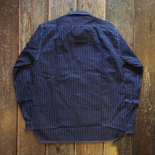 画像をギャラリービューアに読み込む, 【SUGAR CANE/シュガーケーン】 FICTION ROMANCE 8.5oz. WABASH STRIPE WORK SHIRT