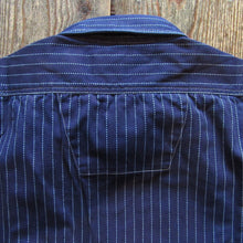 画像をギャラリービューアに読み込む, 【SUGAR CANE/シュガーケーン】 FICTION ROMANCE 8.5oz. WABASH STRIPE WORK SHIRT